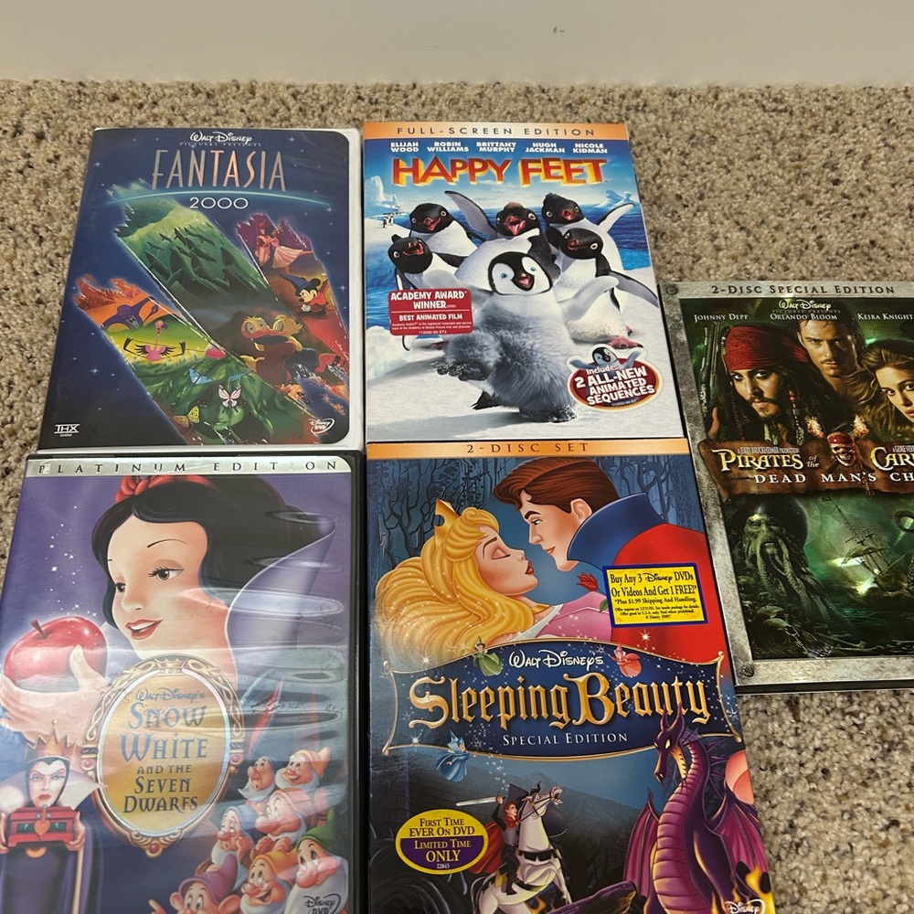 Disney and Movie DVD Collection